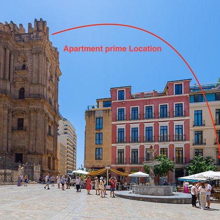 Apartamento C30 Deluxe Studio With Terrace Into Cathedral Square Málaga Exterior foto