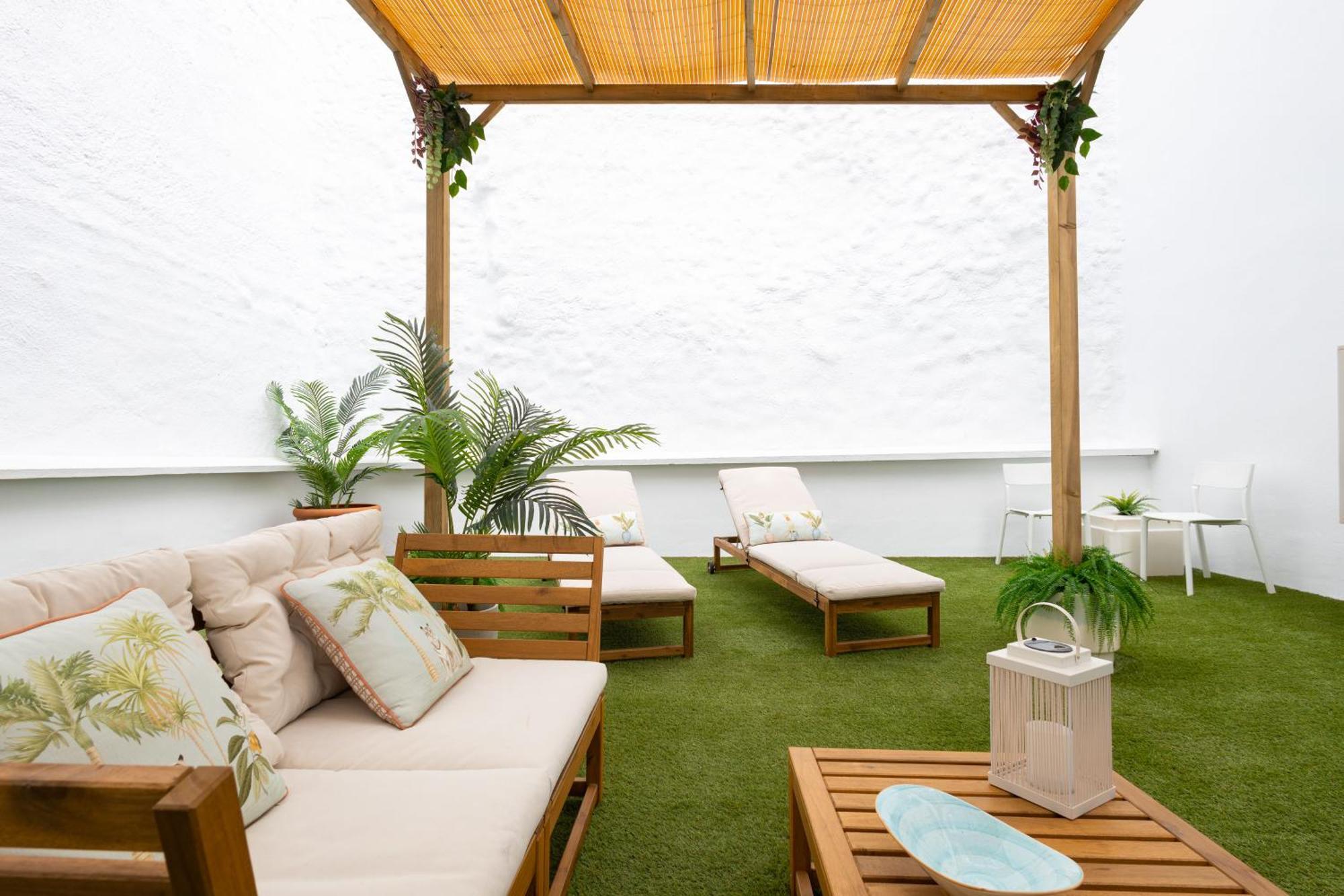 Apartamento C30 Deluxe Studio With Terrace Into Cathedral Square Málaga Exterior foto